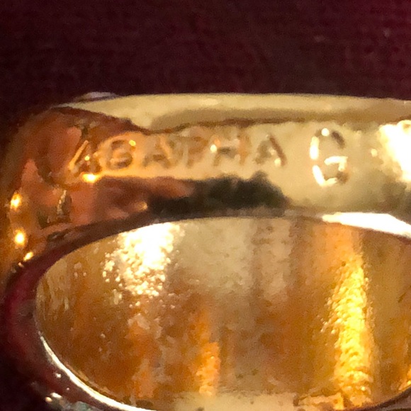 Agatha Paris Multi Faceted Aurora Borealis Ring - Picture 3 of 6